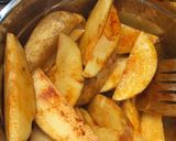 A picture of step 2 of Smoked Paprika Wedges.