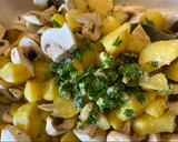 Foto del paso 3 de la receta: Patatas al horno con champiñones