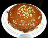Foto del paso 11 de la receta: Tarta de chocolate Milka con glaseo de chocolate