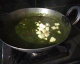A picture of step 9 of Green Corn Paneer.
