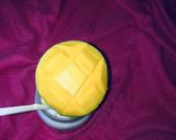 A picture of step 5 of Mango lassi.