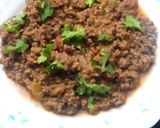 A picture of step 9 of Shinwari Karahi Qeemah.