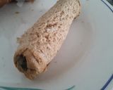 Foto del paso 9 de la receta: Pan con relleno de berenjenas asadas...🤨