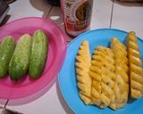 Foto langkah ke 1 dari resep Es Timun Nanas.