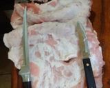 Foto del paso 1 de la receta: Asado a la parrilla de matambre de chancho gratinado