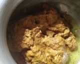 A picture of step 1 of Hyderabadi Mutton Biryani.