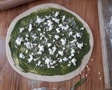 A picture of step 5 of Braided Bread with Basil Pesto.