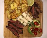 A picture of step 2 of Churrasco.