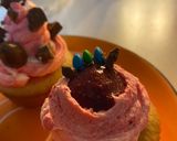 Foto del paso 6 de la receta: Cupcakes de vainilla especiales para San Valentín 💘