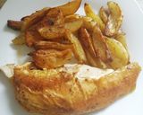 Une image de l'étape 4 de Poulet rôti / potatoes maison du dimanche 🐔🥔.