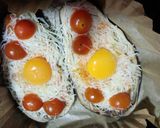 Foto del paso 2 de la receta: Berenjenas rellenas con queso y huevo