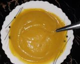 A picture of step 4 of Pumpkin soup.