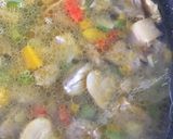 Foto del paso 6 de la receta Paella de ternera con pimientos y champiñones