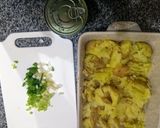 Foto del paso 1 de la receta: Puré de papa rústico con atún y aceituna