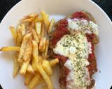 Foto del paso 3 de la receta: Milanesas de ternera a la napolitana con papas fritas