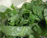 A picture of step 1 of Peanut Kale Salad - Royal Host Style.