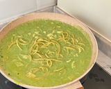Foto langkah ke 6 dari resep Chicken & Spinach Creamy Spaghetti.