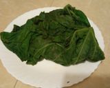 A picture of step 3 of Stinging Nettle Mash & Beans# 4 weeks challenge #.