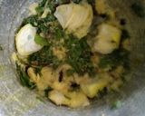 A picture of step 1 of Watermelon Island Mojito.