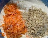 Foto del paso 1 de la receta: Budín zanahoria y nuez