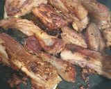 A picture of step 5 of Pan fry breast of lamb.