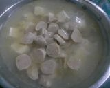 Foto langkah ke 3 dari resep Soup Sawi Putih Bakso Tahu.