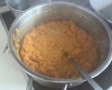 A picture of step 2 of Vegan Carrot Halwa.