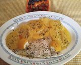 Foto del paso 13 de la receta: Filetes de Lubina al horno con Limón y patatas