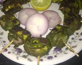 A picture of step 10 of Hara Bhara Paneer Tikka.