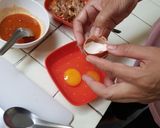 รูปขั้นตอนการทำที่ 7 ของ ข้าวไข่ข้นยำปลากระป๋อง