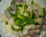 A picture of step 1 of Light weight pakore.