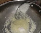 A picture of step 1 of Coconut laddo.