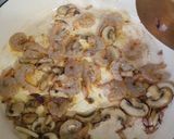 A picture of step 3 of Seafood Rose` penne pasta.