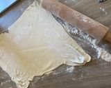 A picture of step 1 of Baked Brie 🤤.