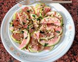 A picture of step 4 of Guava Carpaccio with feta (No Cook Recipe).