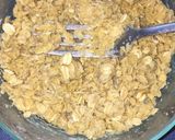 Foto del paso 3 de la receta: Crumble de plátanos pícaros y manzana.ॐ