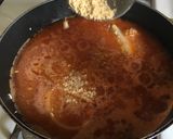 A picture of step 4 of Arroz Rojo.