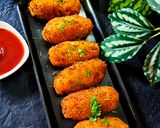 A picture of step 9 of Cutlets in Just 20 Minutes: Made from Leftover Rice.