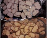 A picture of step 1 of Capirotada de Leche.