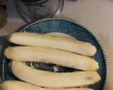 Foto del paso 1 de la receta: Gelatina de plátano cremosa🍌🌺