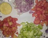 A picture of step 2 of Sprouts fenugreek seeds salad.