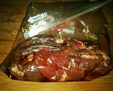 A picture of step 4 of Tex's Beef & Walnuts in Oyster Sauce 🐂🍲🇨🇳.