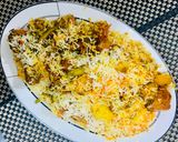 A picture of step 9 of Jhatphat Chicken biryani.