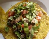 A picture of step 5 of Plantain wraps.