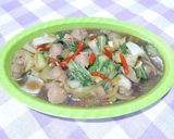 Foto langkah ke 4 dari resep Tumis Pokcoy Bakso -330-.