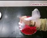 A picture of step 8 of 3 Layerd Strawberry 🍓 Dessert 🍮 Cake 🎂 Recipe 😋👌.