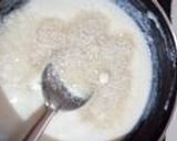 A picture of step 2 of Rice phirni cake.