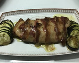 Foto del paso 3 de la receta: Solomillo de pavo con mousse de pato encamisado