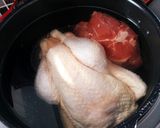 Une image de l'étape 1 de Poule au pot et paleron de boeuf😋.