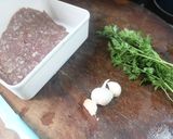 Foto del paso 3 de la receta: Cestitas de carne picada con secreto de huevo